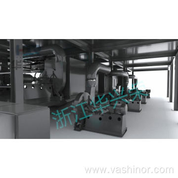 Melt-Blown SSMS Nonwoven Fabric Production Line